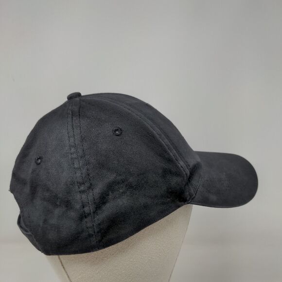 Fastenal Racing Strapback Hat Black OSFA Embroidered Logo Monarch - Picture 4 of 8